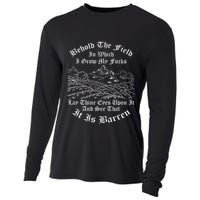 Behold The Field In Which I Grow My Fucks Cooling Performance Long Sleeve Crew