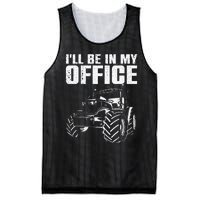 Best Tractor For Men Women Farming Agriculture Farmer Office Mesh Reversible Basketball Jersey Tank