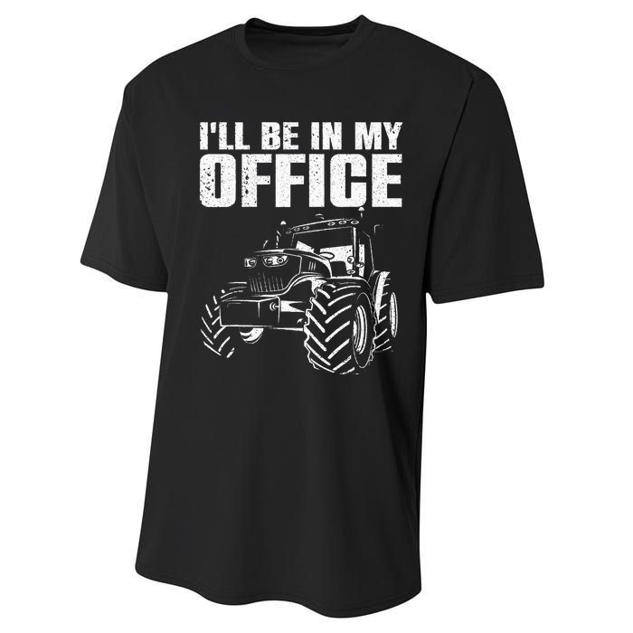 Best Tractor For Men Women Farming Agriculture Farmer Office Performance Sprint T-Shirt