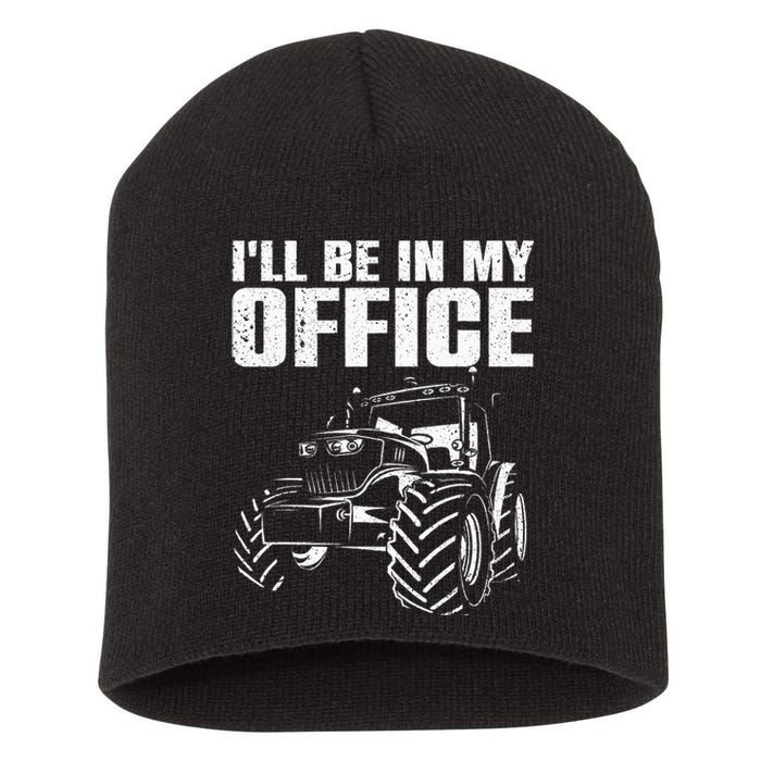 Best Tractor For Men Women Farming Agriculture Farmer Office Short Acrylic Beanie