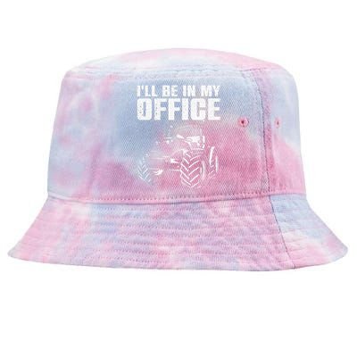 Best Tractor For Men Women Farming Agriculture Farmer Office Tie-Dyed Bucket Hat