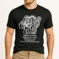 Born To Fish Grizzco Is A Fuck Kill Em All 999 Cooling Performance Crew T-Shirt