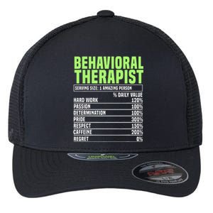 Behavioral Therapist Facts Analyst Behavior Tech Flexfit Unipanel Trucker Cap