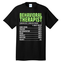 Behavioral Therapist Facts Analyst Behavior Tech Tall T-Shirt