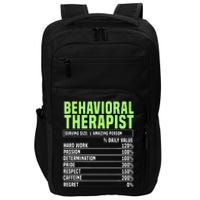 Behavioral Therapist Facts Analyst Behavior Tech Impact Tech Backpack