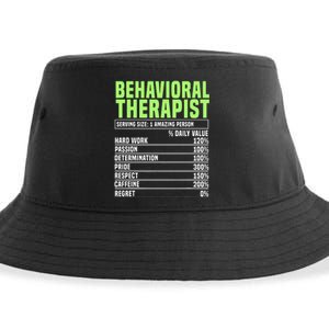 Behavioral Therapist Facts Analyst Behavior Tech Sustainable Bucket Hat