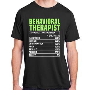 Behavioral Therapist Facts Analyst Behavior Tech Adult ChromaSoft Performance T-Shirt