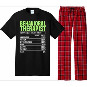 Behavioral Therapist Facts Analyst Behavior Tech Pajama Set