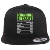 Behavioral Therapist Facts Analyst Behavior Tech Flat Bill Trucker Hat