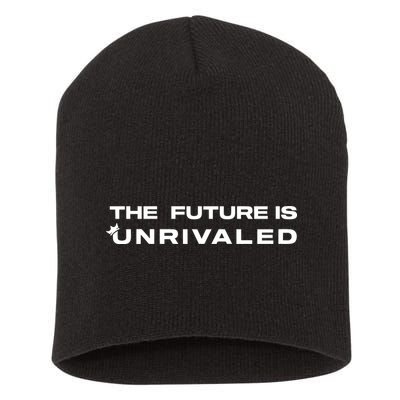 Basketball The Future Is Unrivaled Short Acrylic Beanie