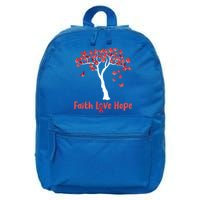Butterfly Tree Faith Love Hope Gift 16 in Basic Backpack