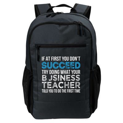 Business Teacher Funny For Business Teacher Backpack