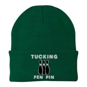 Bowling Tucking Fen Pin Knit Cap Winter Beanie