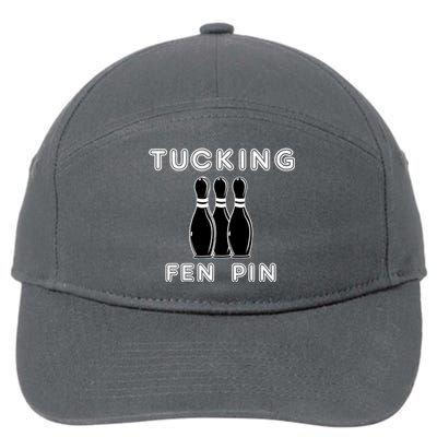 Bowling Tucking Fen Pin 7-Panel Snapback Hat