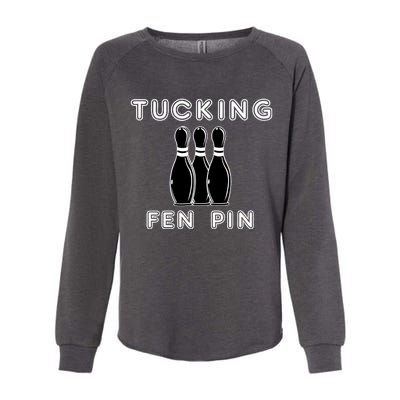 Bowling Tucking Fen Pin Womens California Wash Sweatshirt