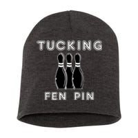 Bowling Tucking Fen Pin Short Acrylic Beanie