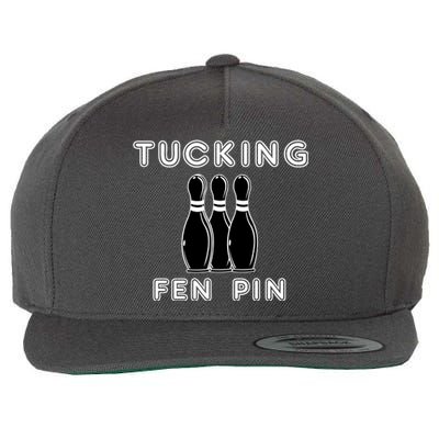 Bowling Tucking Fen Pin Wool Snapback Cap