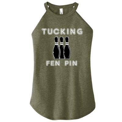 Bowling Tucking Fen Pin Women's Perfect Tri Rocker Tank