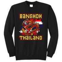 Bangkok Thai Flag Asia Dragon Thailand Sweatshirt