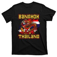 Bangkok Thai Flag Asia Dragon Thailand T-Shirt