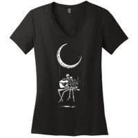 Band Tees For Women Rock And Roll For Men Concert Women's V-Neck T-Shirt