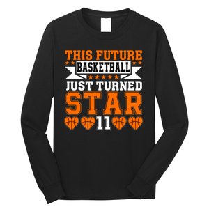 Basketball This Future Just Turned Star Long Sleeve Shirt