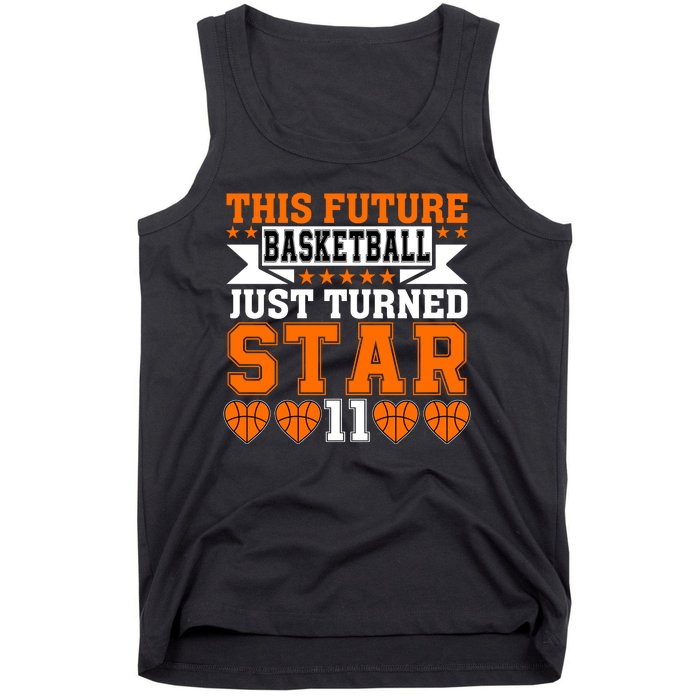 Basketball This Future Just Turned Star Tank Top