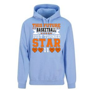 Basketball This Future Just Turned Star Unisex Surf Hoodie