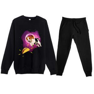 Beagle T Funny Beagle Lover T Beagle Premium Crewneck Sweatsuit Set