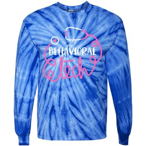 Behavioral Tech Gift Psychiatric Technician Tal Health Tech Meaningful Gift Tie-Dye Long Sleeve Shirt