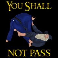 BJJ Tee Guard Passing You Shall Not Pass Brazilian JIu Jitsu 7-Panel Snapback Hat