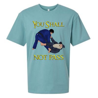 BJJ Tee Guard Passing You Shall Not Pass Brazilian JIu Jitsu Sueded Cloud Jersey T-Shirt