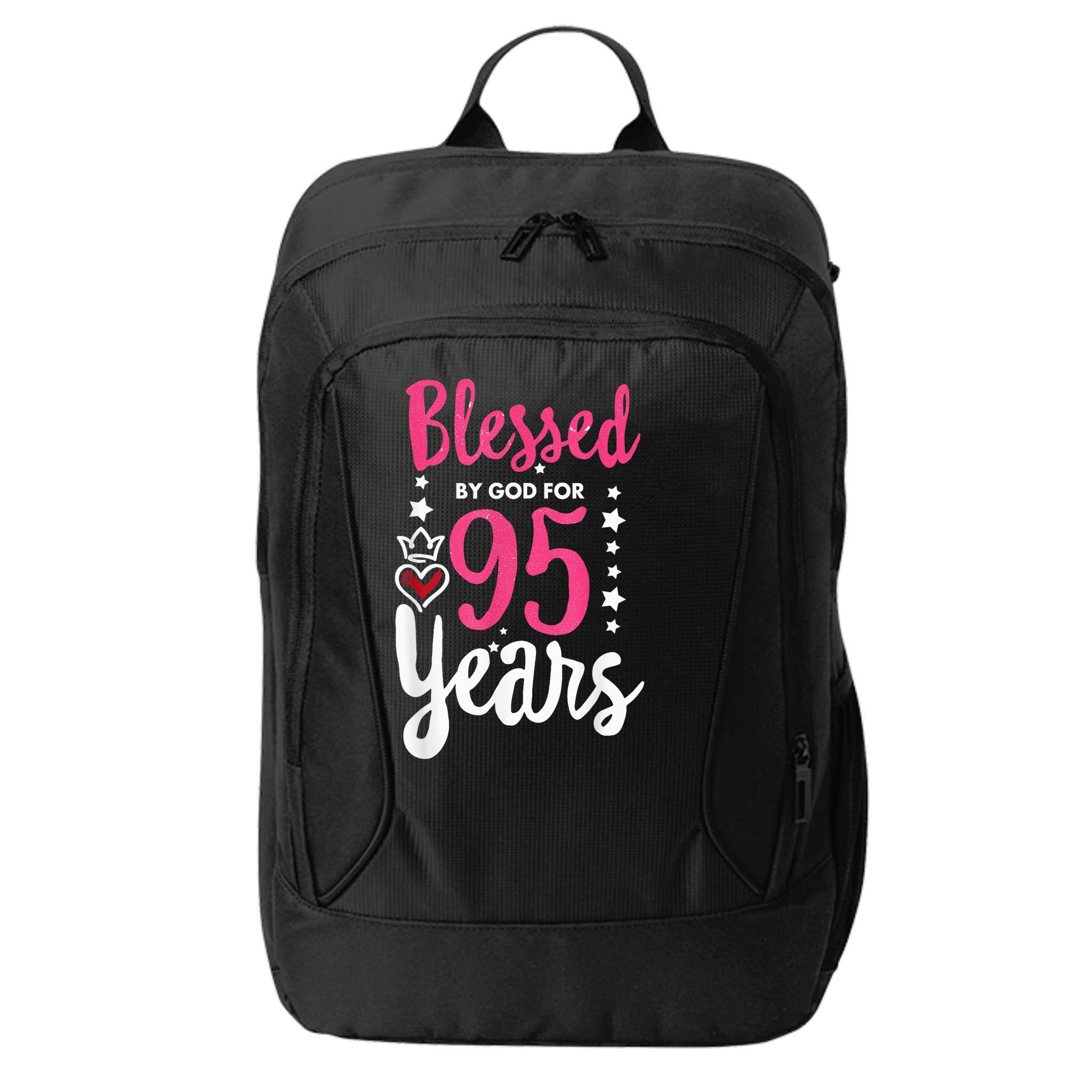 Blessed Tee God For 95 Years Old 95th Birthday Party City Backpack