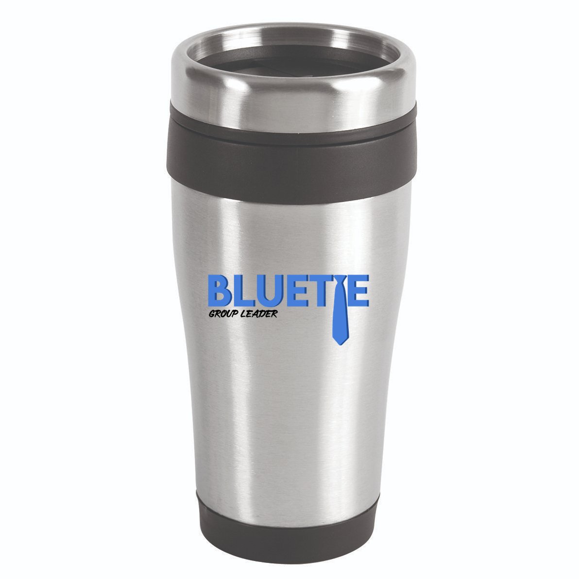 Blue Tie Group Leader 16oz Travel Tumbler