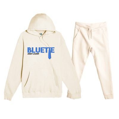 Blue Tie Group Leader Premium Hooded Sweatsuit Set