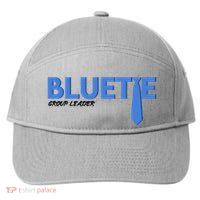 Blue Tie Group Leader 7-Panel Snapback Hat