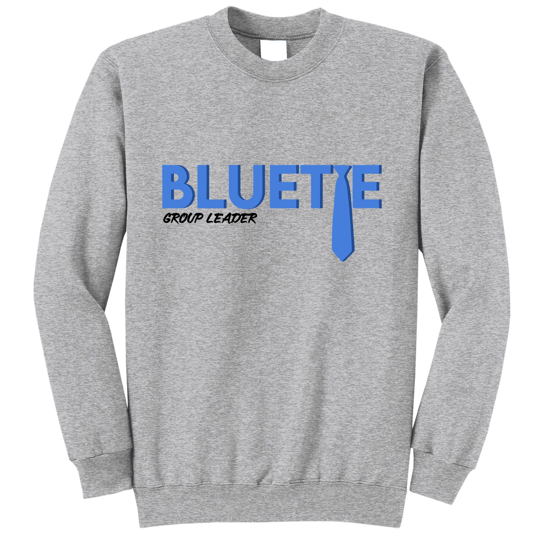 Blue Tie Group Leader Tall Sweatshirt