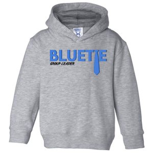 Blue Tie Group Leader Toddler Hoodie