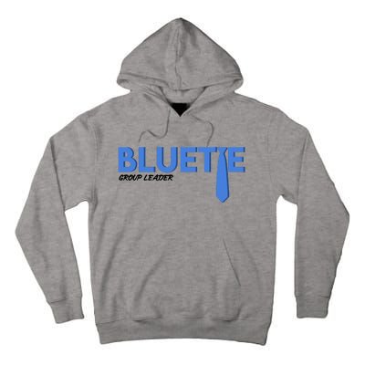 Blue Tie Group Leader Tall Hoodie