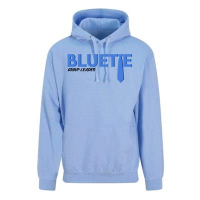 Blue Tie Group Leader Unisex Surf Hoodie