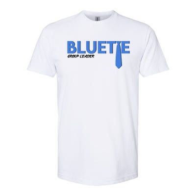 Blue Tie Group Leader Softstyle CVC T-Shirt