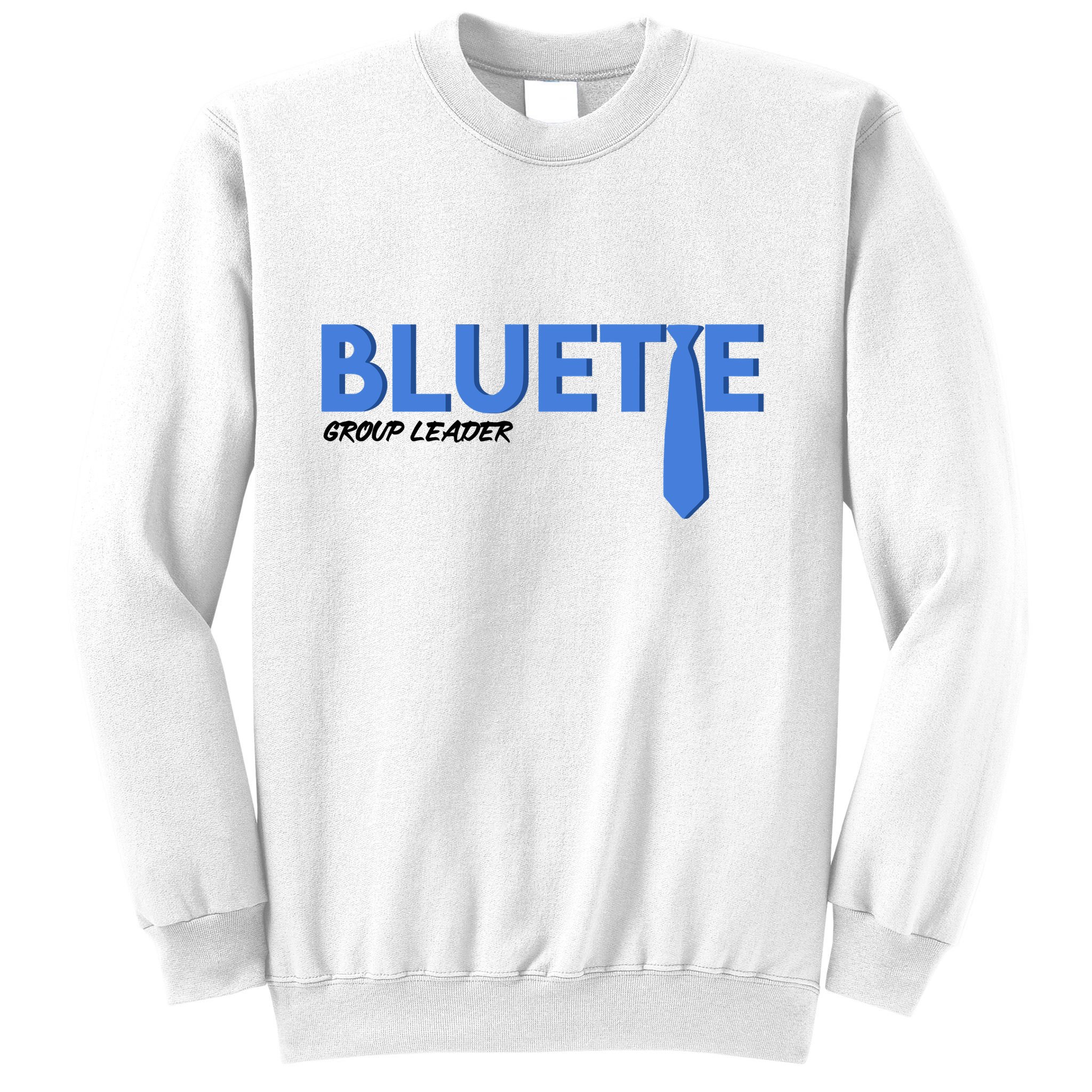 Blue Tie Group Leader Sweatshirt