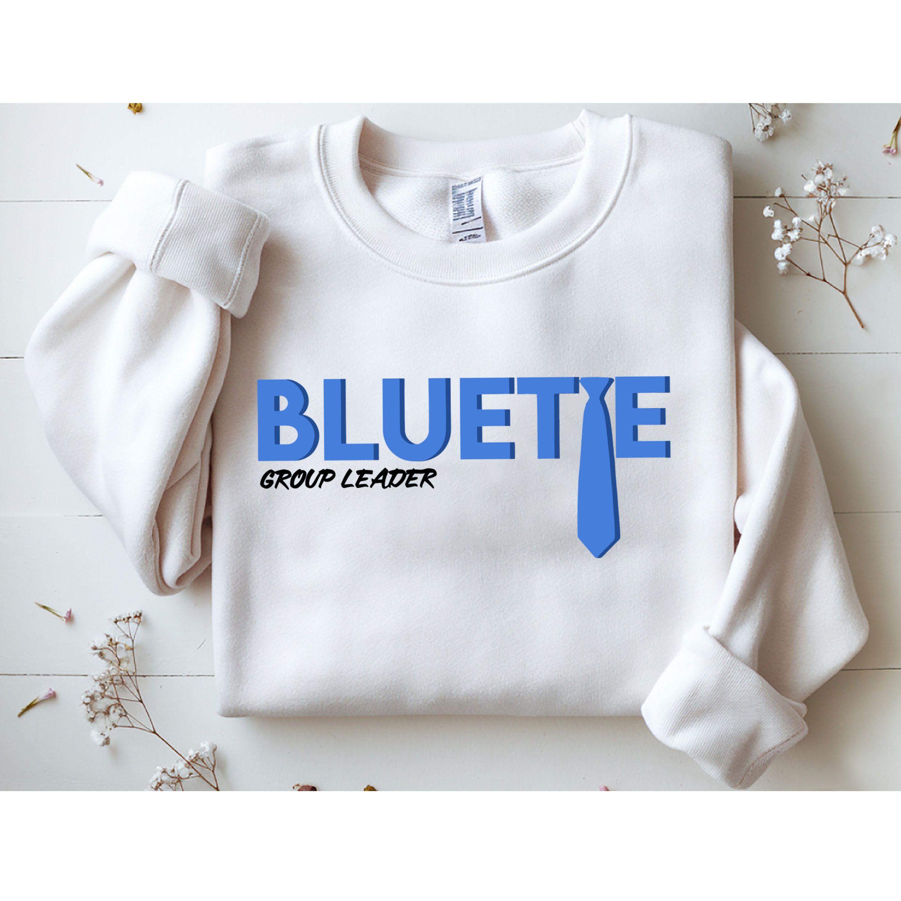 Blue Tie Group Leader Sweatshirt