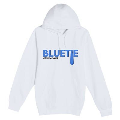 Blue Tie Group Leader Premium Pullover Hoodie