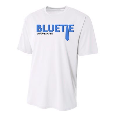 Blue Tie Group Leader Performance Sprint T-Shirt