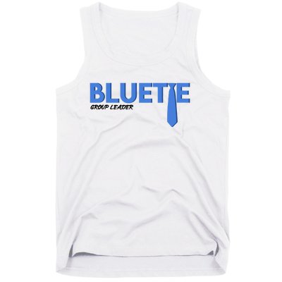 Blue Tie Group Leader Tank Top