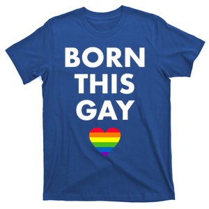 Born This Gay Lgbtqia+ Rainbow Flag Csd Gift T-Shirt