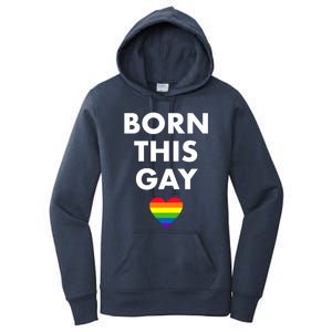 Born This Gay Lgbtqia+ Rainbow Flag Csd Gift Women's Pullover Hoodie