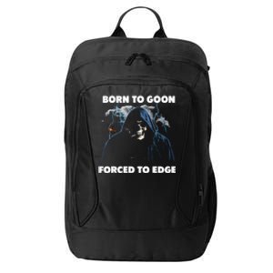 Born To Goon Forced To Edge City Backpack