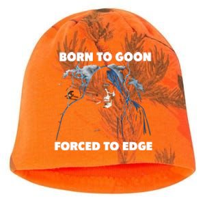 Born To Goon Forced To Edge Kati - Camo Knit Beanie